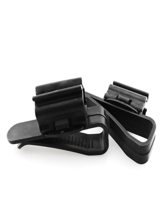 Caishun 6PCS 9.7x5.3cm Black Hose Holders Adjustable Fish Tank Hose Clamp Aquarium Hose Clamp ABS Plastic Clip Suitable for Pipe with a Diameter of 8-16mm - Image 4